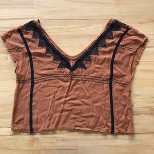 Rust Forever 21 top